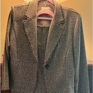 Sheeth dress with suit jacket